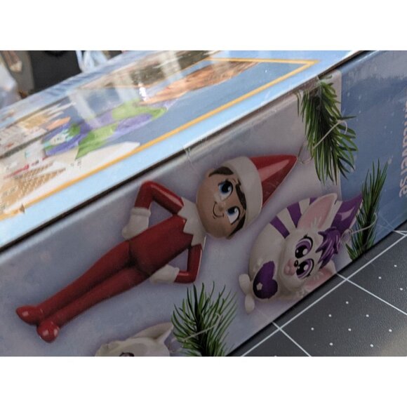 The Elf on the Shelf Santaverse Ornament Collection Set of 5 plastic pvc org box - Picture 7 of 8